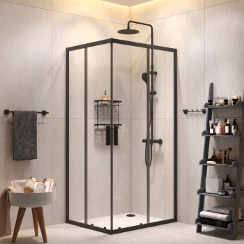 Комплект для ванной комнаты, зона помывочной 100х80 см