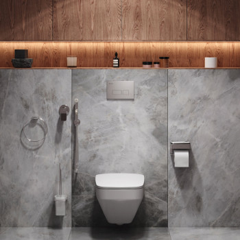 Комплект для ванной комнаты, зона туалета