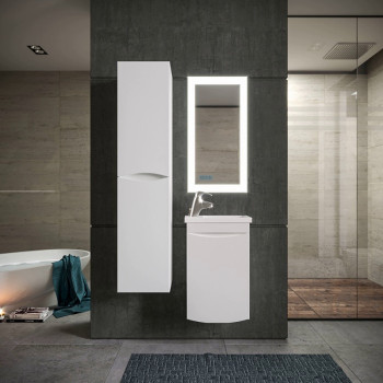 Комплект мебели для ванной Бриклаер ВЕГА 40, белый