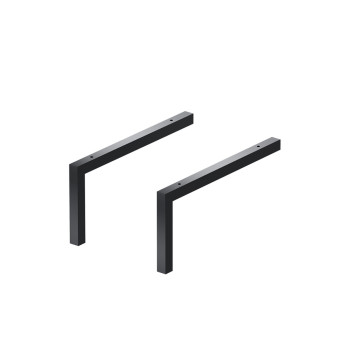 Комплект ножек для шкафа, 2 шт, графит матовый