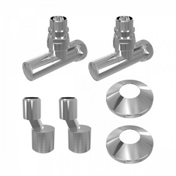 Комплект подключения LM03412R с круглыми вентилями