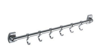 Крючок HAIBA HB209-6 шестерной, хром