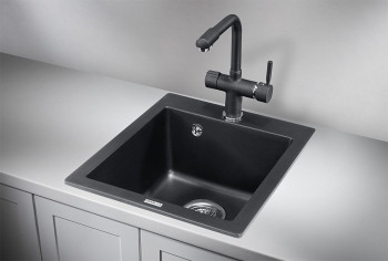 Кухонная мойка Granula 4201, ШВАРЦ