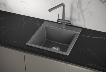 Кухонная мойка Granula 4701, ГРАФИТ