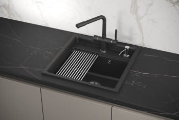 Кухонная мойка Granula 5002, ЧЁРНЫЙ