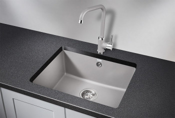 Кухонная мойка Granula 5551, АЛЮМИНИУМ
