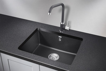 Кухонная мойка Granula 5551, ЧЁРНЫЙ