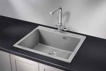 Кухонная мойка Granula 6001, АЛЮМИНИУМ