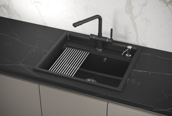 Кухонная мойка Granula 6003, ЧЁРНЫЙ