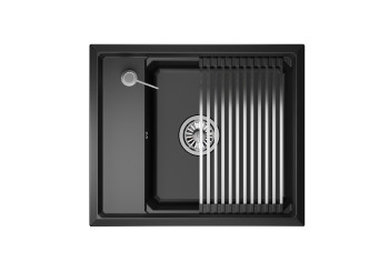 Кухонная мойка Granula 6004, ШВАРЦ