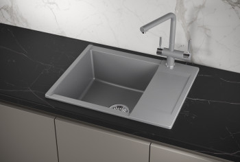 Кухонная мойка Granula 6202, АЛЮМИНИУМ