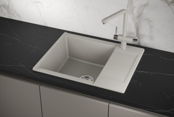 Кухонная мойка Granula 6202, БАЗАЛЬТ