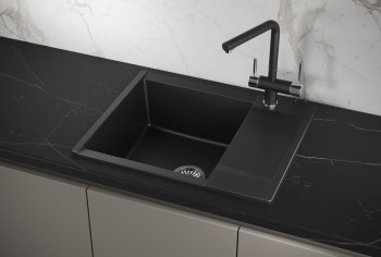 Кухонная мойка Granula 6202, ШВАРЦ
