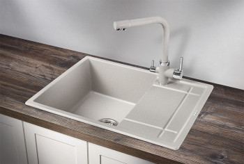 Кухонная мойка Granula 6501, БАЗАЛЬТ