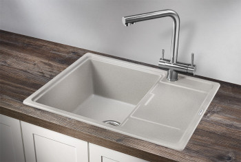 Кухонная мойка Granula 6503, БАЗАЛЬТ