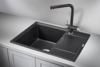 Кухонная мойка Granula 6503, ШВАРЦ