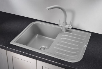 Кухонная мойка Granula 7001, АЛЮМИНИУМ