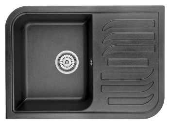 Кухонная мойка Granula 7001, ЧЁРНЫЙ