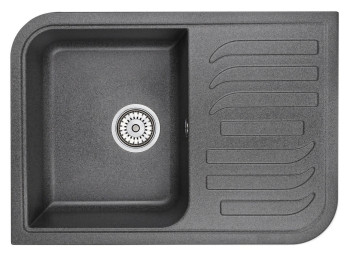 Кухонная мойка Granula 7001, ГРАФИТ