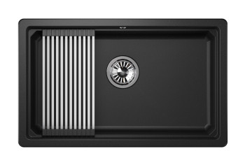 Кухонная мойка Granula 7303U, ЧЁРНЫЙ