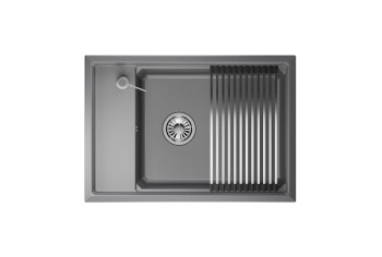 Кухонная мойка Granula 7305, АЛЮМИНИУМ