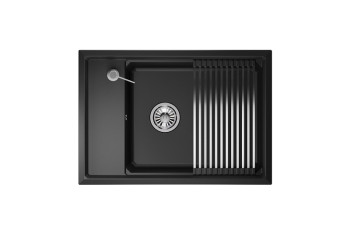 Кухонная мойка Granula 7305, ЧЁРНЫЙ