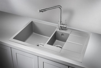 Кухонная мойка Granula 7802, АЛЮМИНИУМ