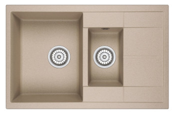 Кухонная мойка Granula 7802, ПЕСОК