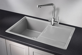 Кухонная мойка Granula 7804, АЛЮМИНИУМ