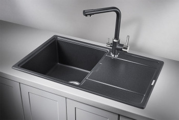 Кухонная мойка Granula 7804, ЧЁРНЫЙ