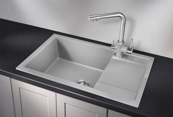 Кухонная мойка Granula 7805, АЛЮМИНИУМ