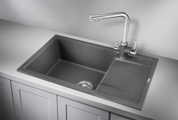 Кухонная мойка Granula 7805, ГРАФИТ
