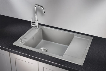 Кухонная мойка Granula 7806, АЛЮМИНИУМ