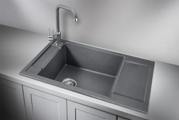 Кухонная мойка Granula 7806, ГРАФИТ