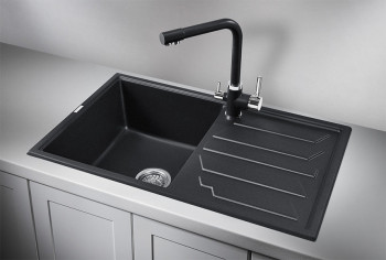 Кухонная мойка Granula 8002, ЧЁРНЫЙ