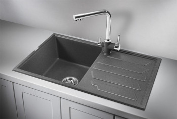 Кухонная мойка Granula 8002, ГРАФИТ