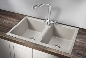 Кухонная мойка Granula 8101, БАЗАЛЬТ