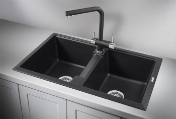 Кухонная мойка Granula 8101, ЧЁРНЫЙ