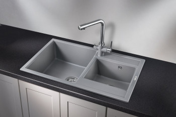 Кухонная мойка Granula 8201, АЛЮМИНИУМ