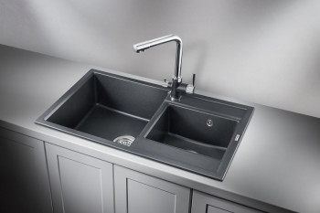 Кухонная мойка Granula 8201, ШВАРЦ