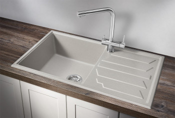 Кухонная мойка Granula 8601, БАЗАЛЬТ