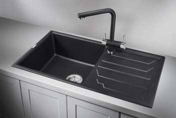Кухонная мойка Granula 8601, ЧЁРНЫЙ