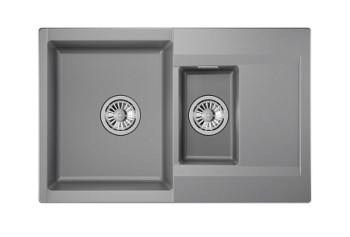 Кухонная мойка Granula ES-7808 алюминиум
