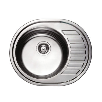 Кухонная мойка Haiba HBS4557-06, овальная