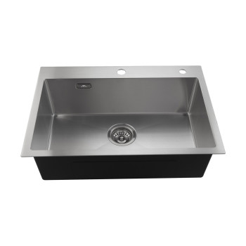 Кухонная мойка из нержавеющей стали Fashun 23M Комплект AS6545, сатин