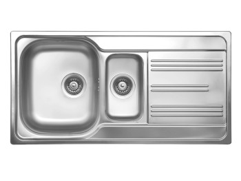 Кухонная мойка UKINOX Гранд GRL980.500 15GT8K -O, 50*98