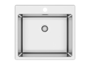 Кухонная мойка UKINOX Techno TEB550.505 -GT10P, 50,5*55