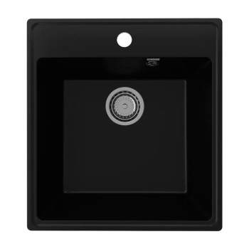 Кухонная мойка Ulgran Quartz Forte 460-07, уголь