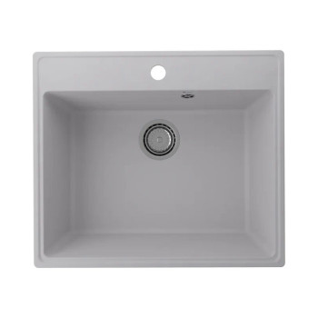 Кухонная мойка Ulgran Quartz Forte 580-04, платина