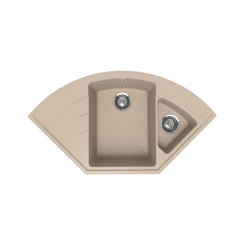 Кухонная мойка Ulgran Quartz Marta 1000-03, десерт